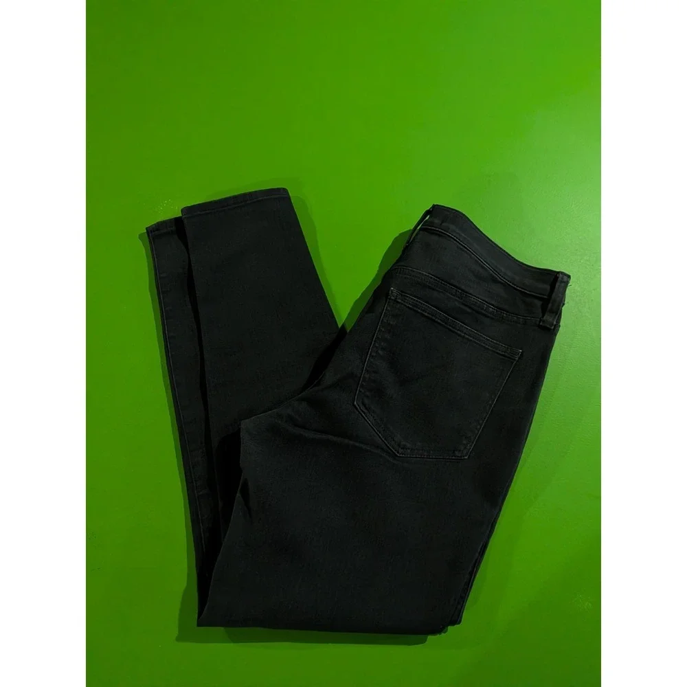 Madewell Jeans Women's Size 30 Mid Rise Roadtripper Skinny Jean Black
